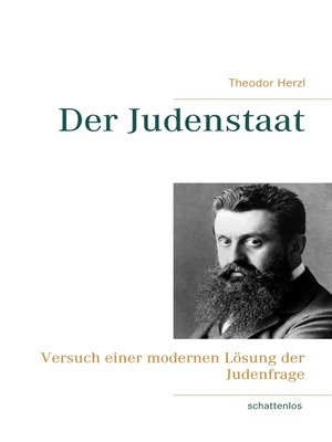 cover image of Der Judenstaat